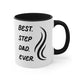 Best Stepdad Ever Accent Coffee Mug, 11oz