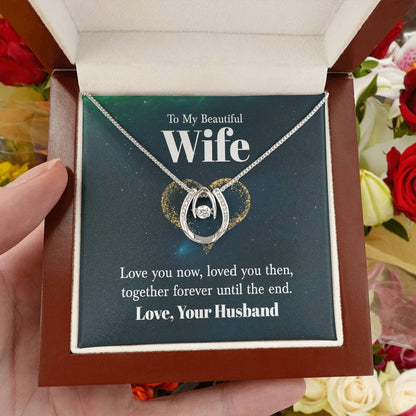 Perfect Gift for Wife - Meaningful Jewelry from Husband for Any Occasion Including Valentine’s Day - Lucky In Love Necklace