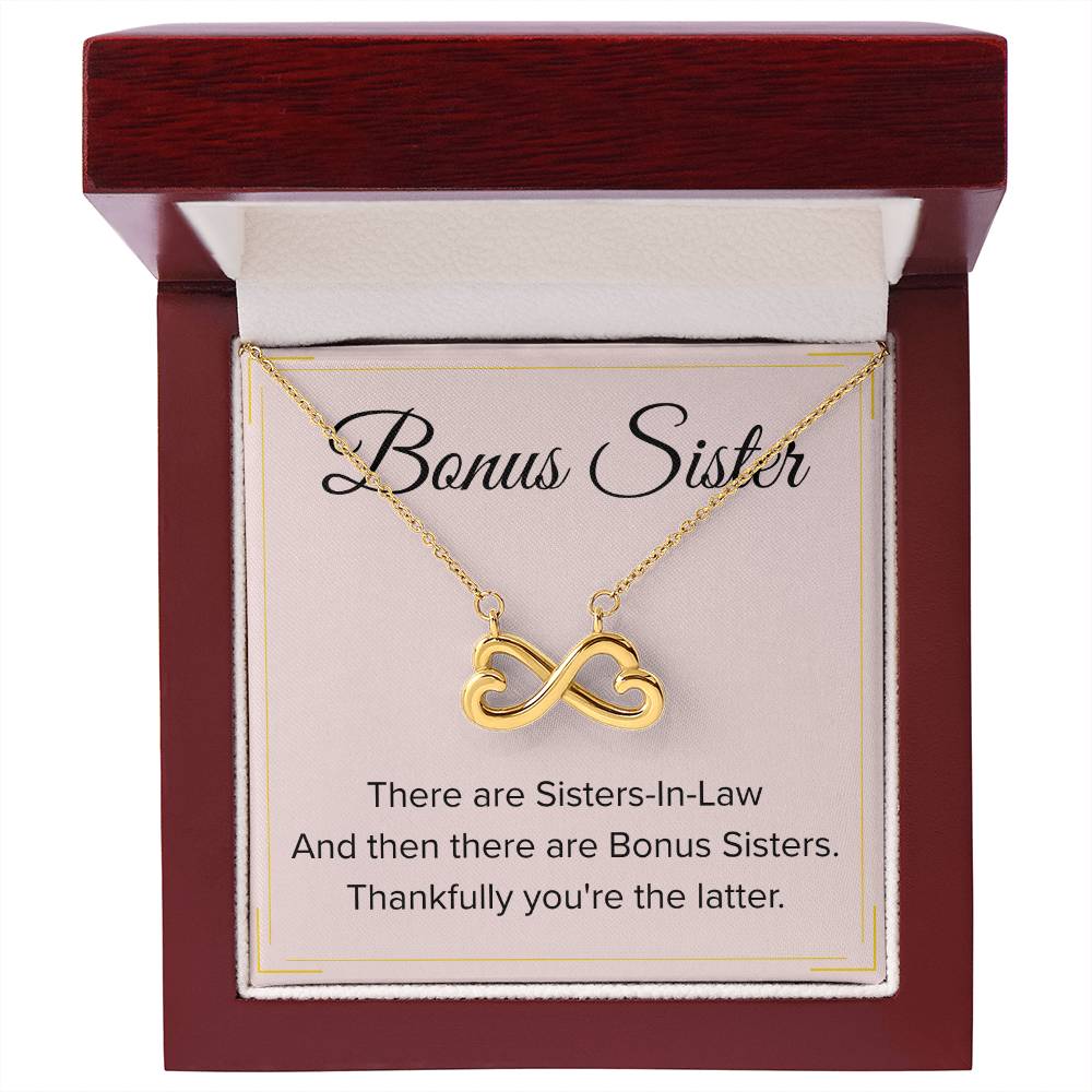 Bonus Sister Necklace Gift - Endless Love Necklace
