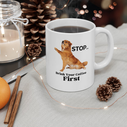 dog mug for coffee lover