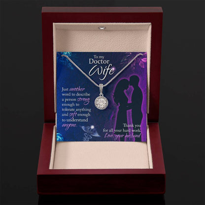 To my Doctor Wife - Eternal Hope Necklace - Gift for Wife from Husband