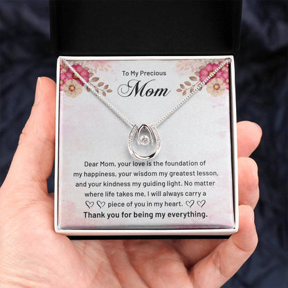To My Precious Mom - Thank You For Being My Everything - Lucky In Love PARTNER - Best Gift For Mom