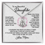 Holiday Gift for Daughter Graduation from Mom – Anchor Pendant Necklace