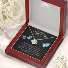 Mom To Be Necklace Gift, Pregnancy Jewelry, Baby Shower Keepsake, Gift for Expecting Mom