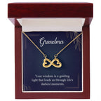 Gift for Grandma - Life's Darkest Moments - Endless Love Necklace