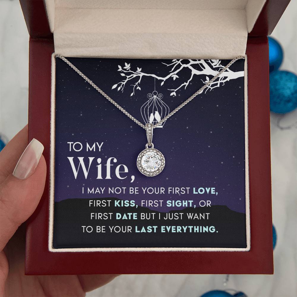 Romantic Jewelry Gift for Wife - Perfect From Husband for Birthday, Anniversary & Valentine’s Day - Eternal Hope Necklace