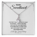 To My Sweetheart Necklace - Gift for Love on Valentine’s Day & Special Days - Alluring Beauty Necklace