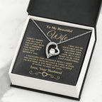 Best Gift for Wife from Husband - Emotional Love Jewelry for Birthday, Valentine’s Day, Anniversary & Christmas - Forever Love Necklace