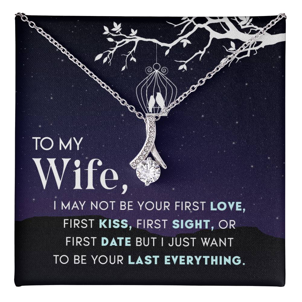 Gift for Wife - Sentimental Jewelry from Husband for Birthday, Valentine’s Day & Holidays - Alluring Beauty Necklace