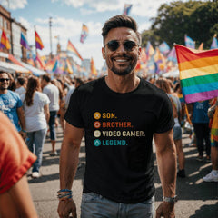 Video Gamer Legend T-Shirt – Funny Son Brother Gaming Tee
