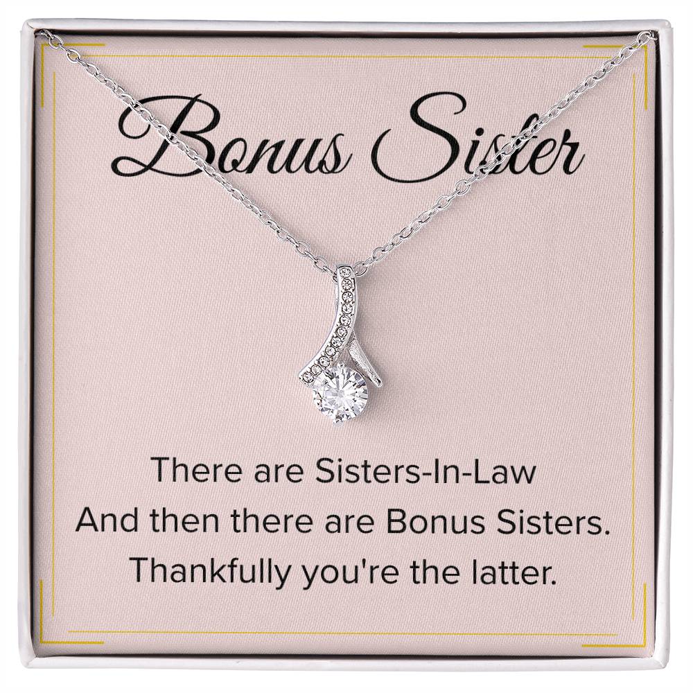 Bonus Sister Necklace Gift - Alluring Beauty Necklace