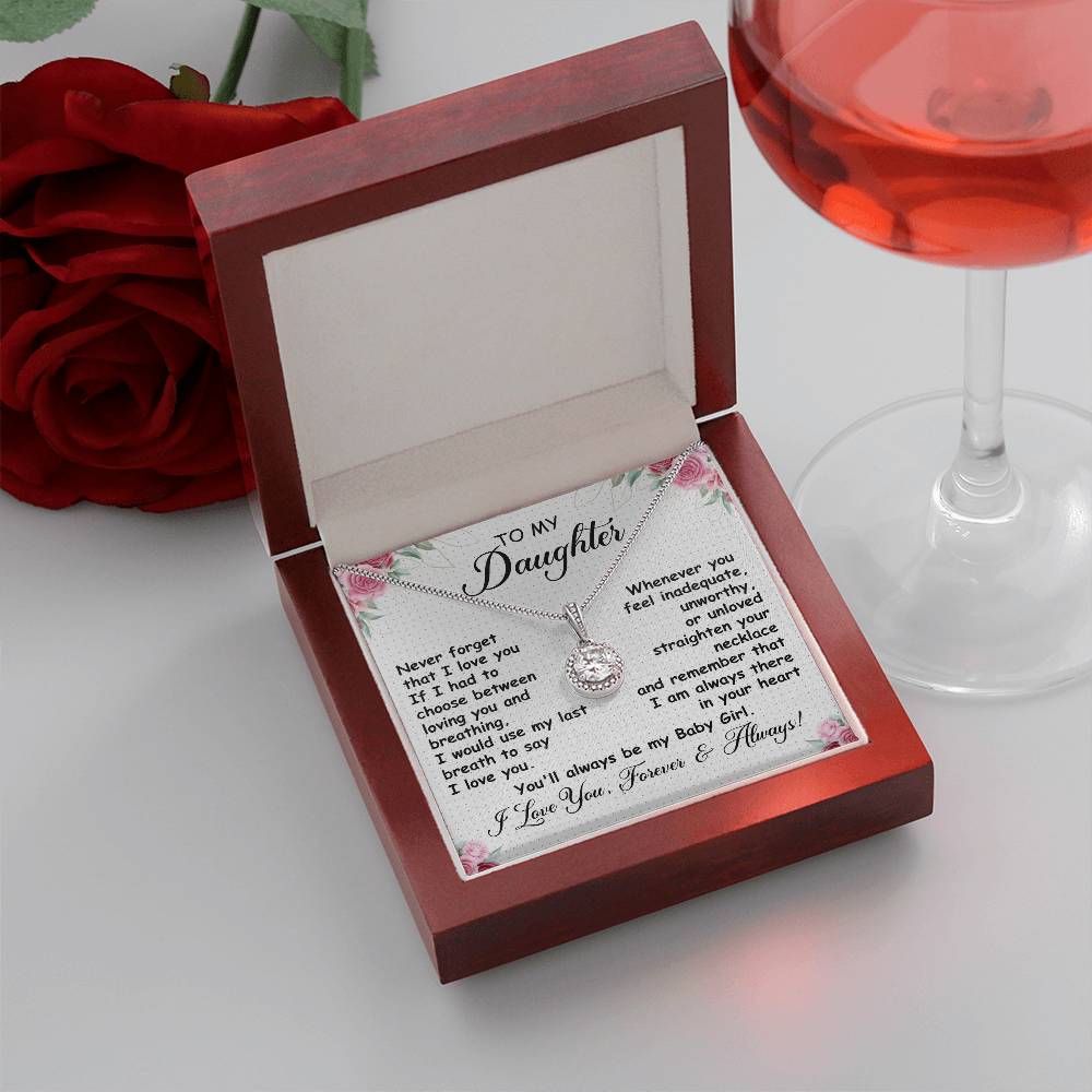 Daughter Present for Birthday, Graduation Achievements – Eternal Hope Necklace