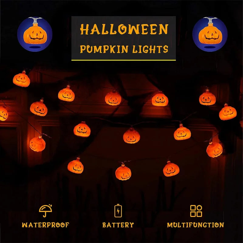 halloween pumpkin lights
