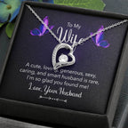 Sweet Gift for Wife from Husband - Romantic Jewelry for Everyday Love - Forever Love Necklace