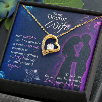 Valentine’s Day Gift for Doctor Wife - Romantic Jewelry from Husband - Forever Love Necklace