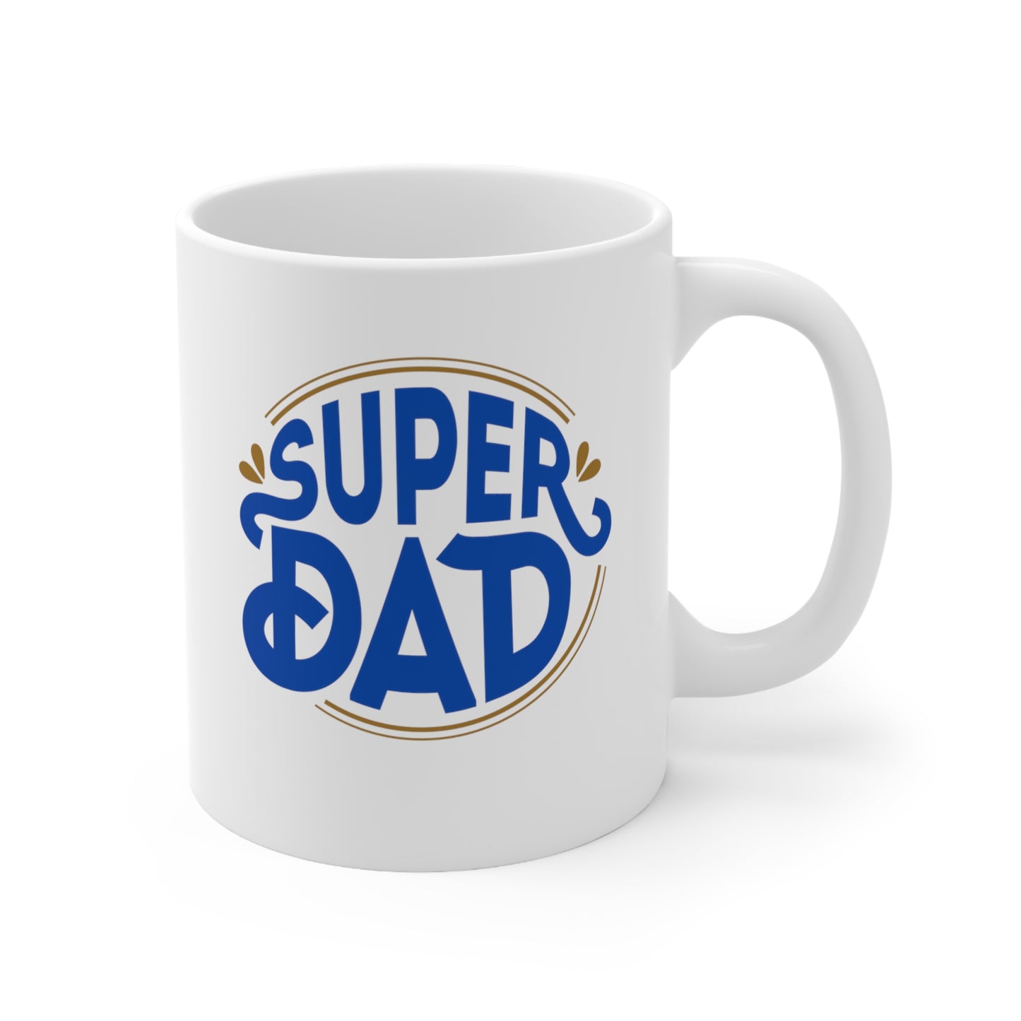 Super Dad Coffee Mug - Best Birthday & Father's Day Gift