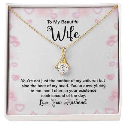 Valentine’s Day Gift for Wife - Emotional Jewelry from Husband for Anniversary Too - Alluring Beauty Necklace