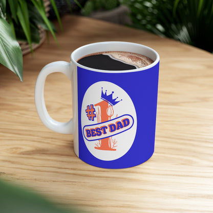 Special Blue No.1 Best Dad Ceramic Mug - Best Gift for Father's Day