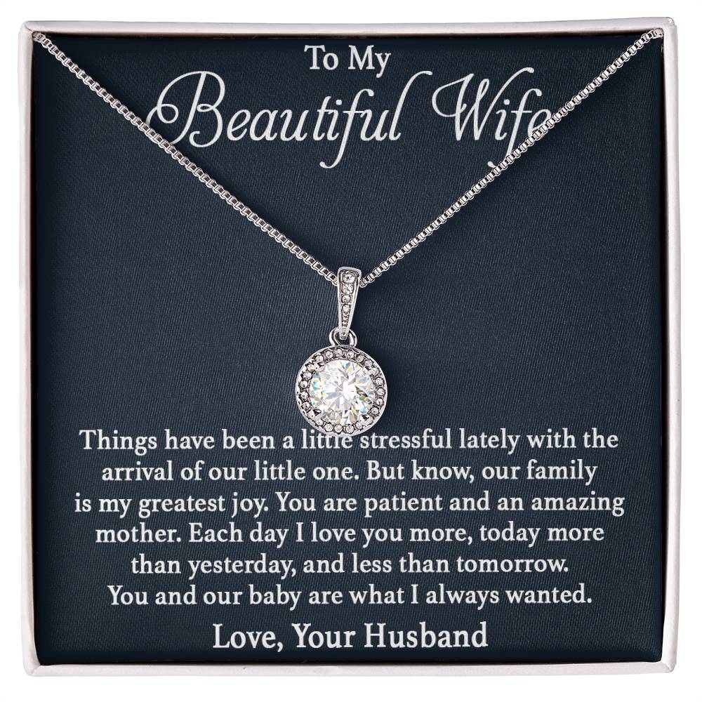 Wife Gift from Husband - Meaningful Jewelry for Valentine’s Day & Special Occasions - Eternal Hope Necklace