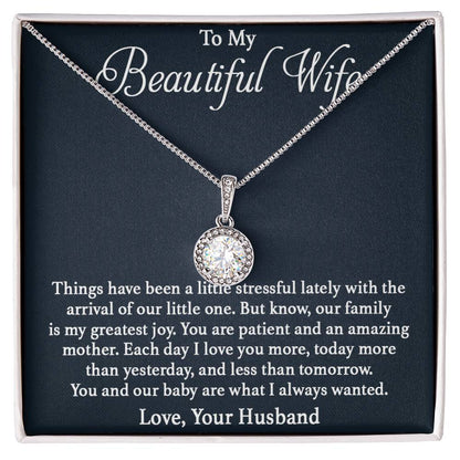 Wife Gift from Husband - Meaningful Jewelry for Valentine’s Day & Special Occasions - Eternal Hope Necklace