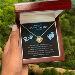 Mom To Be Necklace Gift, Pregnancy Jewelry, Baby Shower Keepsake, Gift for Expecting Mom