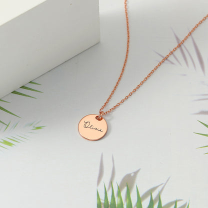 Customized Name Necklace - Rose Gold