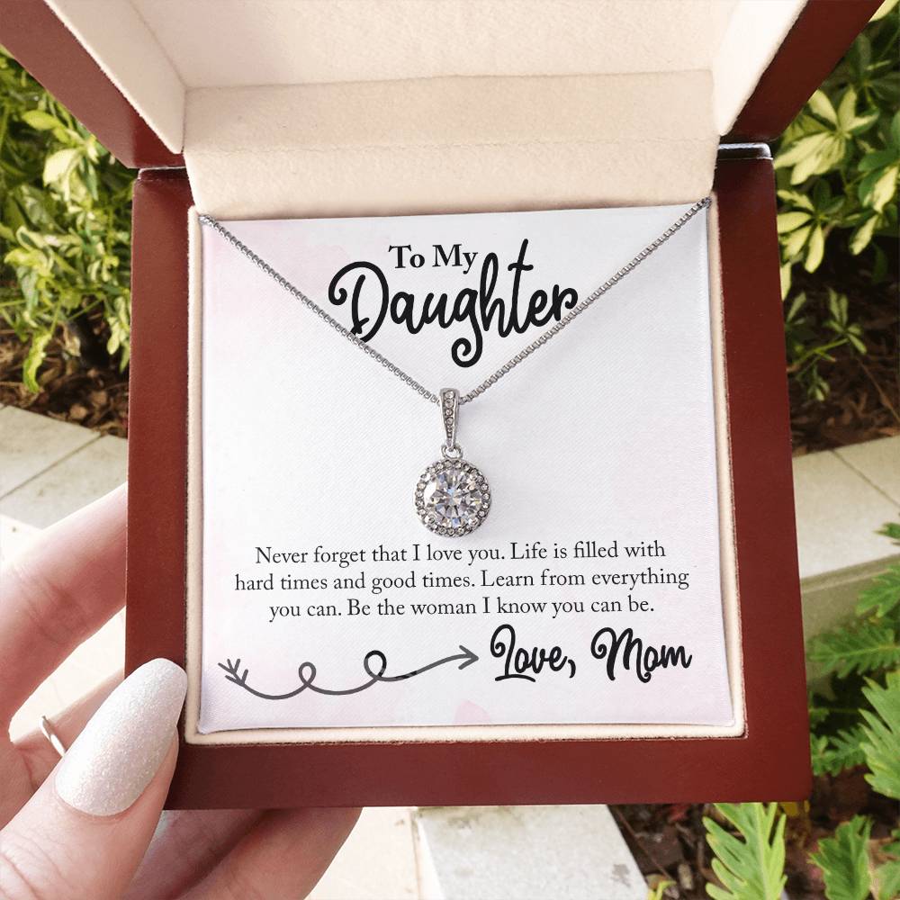 Daughter Necklace for Graduation Birthday Occasions from Mom – Eternal Hope Necklace