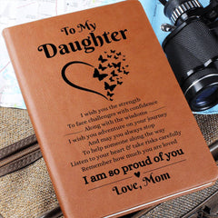 Gifts for Daughter, Daughter’s Keepsake Journal, Thoughtful Gift With Encouraging Message, To My Daughter