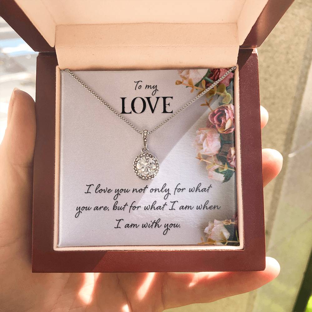 Anniversary Gift for Love from Husband - Sweet Romantic Jewelry for Valentine’s Day - Eternal Hope Necklace