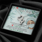 Perfect Gift for Doctor Wife - Meaningful Jewelry from Husband for Any Occasion Including Valentine’s Day - Heart-to-heart Pendant Necklace