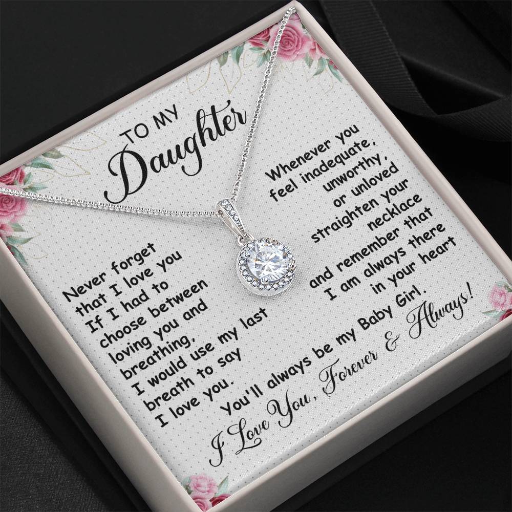 Daughter Present for Birthday, Graduation Achievements – Eternal Hope Necklace