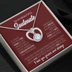 To My Beautiful Soulmate Necklace - Soulmate Necklace Gift for Her for Celebration Days - Eternal Hope Necklace