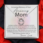 To My Amazing Mom - I Will Always Need You - Lucky In Love Necklace - Sentimental Gift for Mom