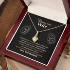 Anniversary & Valentine’s Day Gift for Wife - Emotional Jewelry from Husband - Alluring Beauty Necklace