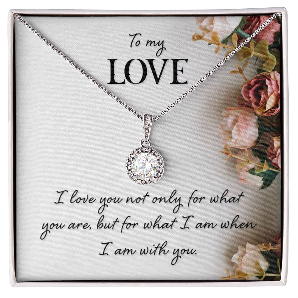 Anniversary Gift for Love from Husband - Sweet Romantic Jewelry for Valentine’s Day - Eternal Hope Necklace