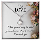 Anniversary Gift for Love from Husband - Sweet Romantic Jewelry for Valentine’s Day - Eternal Hope Necklace