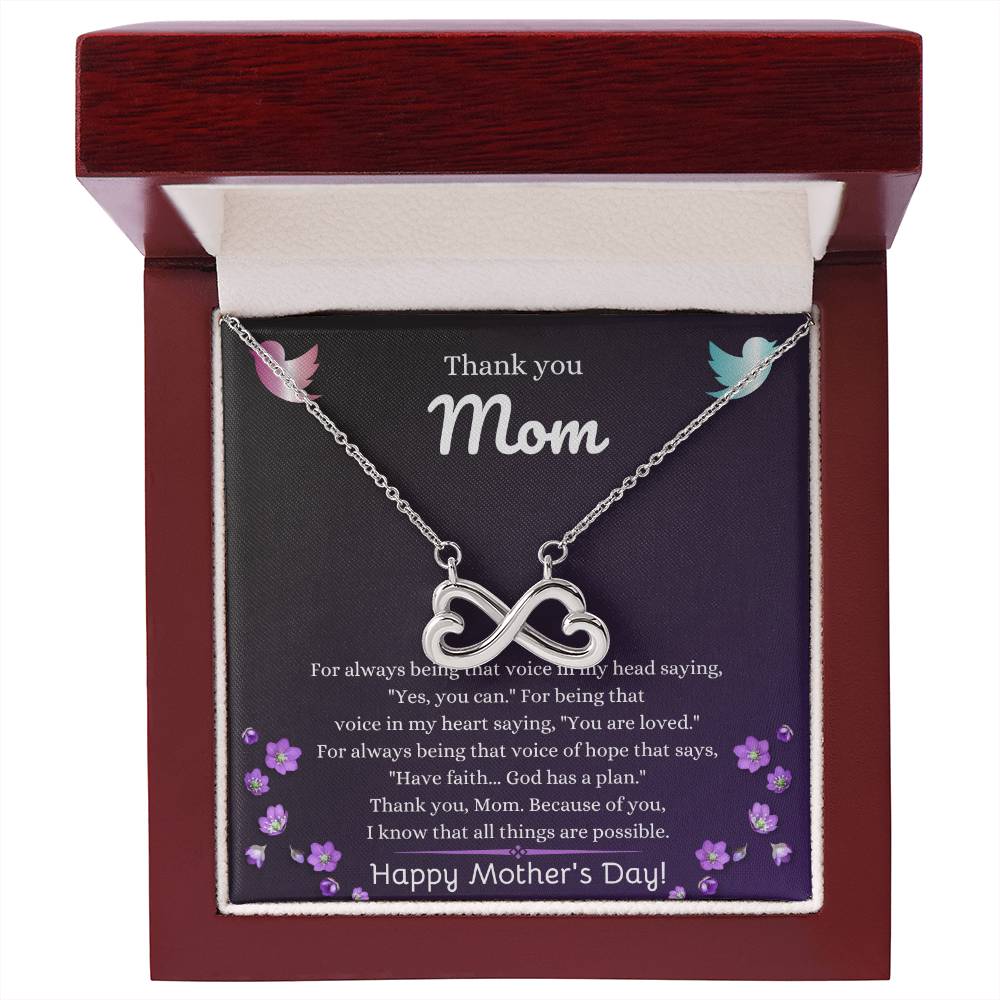 Mother's Day Present for Mom - Endless Love Necklace