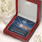 Anniversary Gift for Wife from Husband - Sweet Romantic Jewelry for Valentine’s Day - Love Knot Necklace