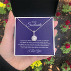 To My Soulmate Necklace - Best Soulmate Gift for Valentine’s Day & Everyday Romance - Eternal Hope Necklace