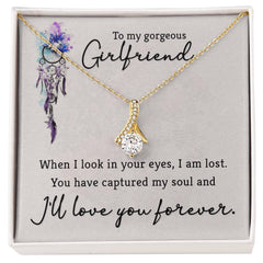 Couple Jewelry Gift, Boyfriend And Girlfriend Gifts, Heartfelt Keepsake For Special Moments Of Love, To My Gorgeous Girlfriend, I Love You Forever