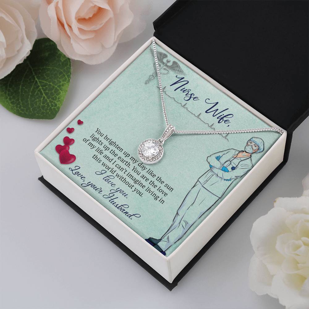 Nurse Wife Present - Eternal Hope Necklace - Gift for Wife from Husband