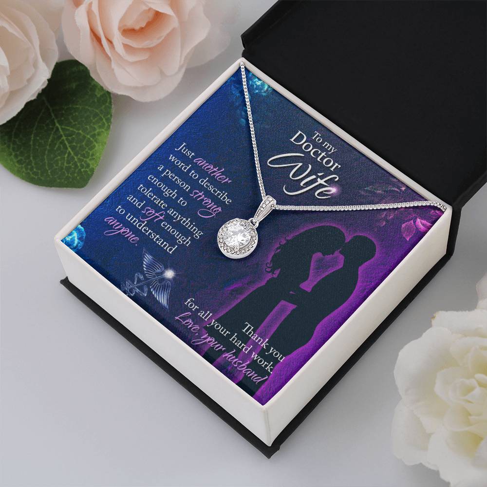 To my Doctor Wife - Eternal Hope Necklace - Gift for Wife from Husband
