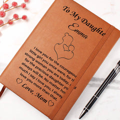 Gifts for Daughter, Daily Journal for Daughter, Inspiring Gift With Encouraging Words, To My Daughter