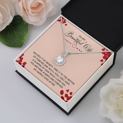 Valentine’s Day Gift for Wife - Emotional Jewelry from Husband for Anniversary Too - Eternal Hope Necklace