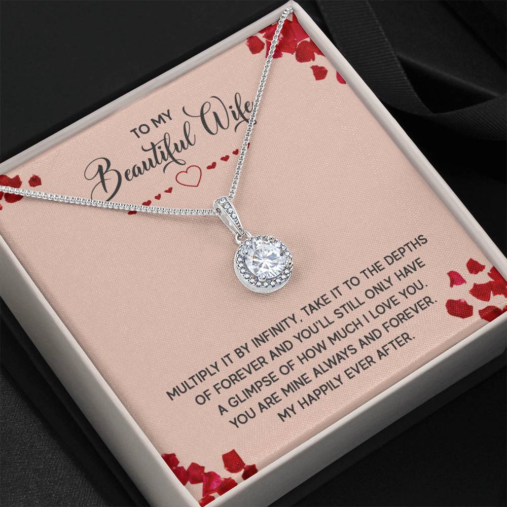 Valentine’s Day Gift for Wife - Emotional Jewelry from Husband for Anniversary Too - Eternal Hope Necklace