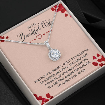 Valentine’s Day Gift for Wife - Emotional Jewelry from Husband for Anniversary Too - Eternal Hope Necklace