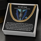 To My Dad - You're The Best - Cuban Link Chain - Father's Day Gift