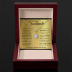 To My Soulmate Necklace - Best Gift for Soulmate for Valentine’s Day & Beyond - Eternal Hope Necklace