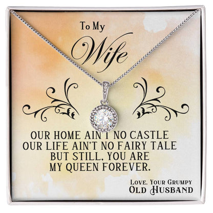 To My Wife Necklace - Best Loving Jewelry Gift for Valentine’s Day, Anniversaries & Romantic Surprises - Eternal Hope Necklace