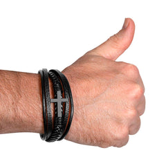 Grandson Jewelry Bracelet, Sentimental Gift with Message from Grandpa, To My Grandson